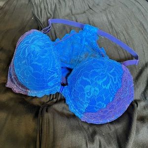 Sexy Tee Lace T-Back Push Up